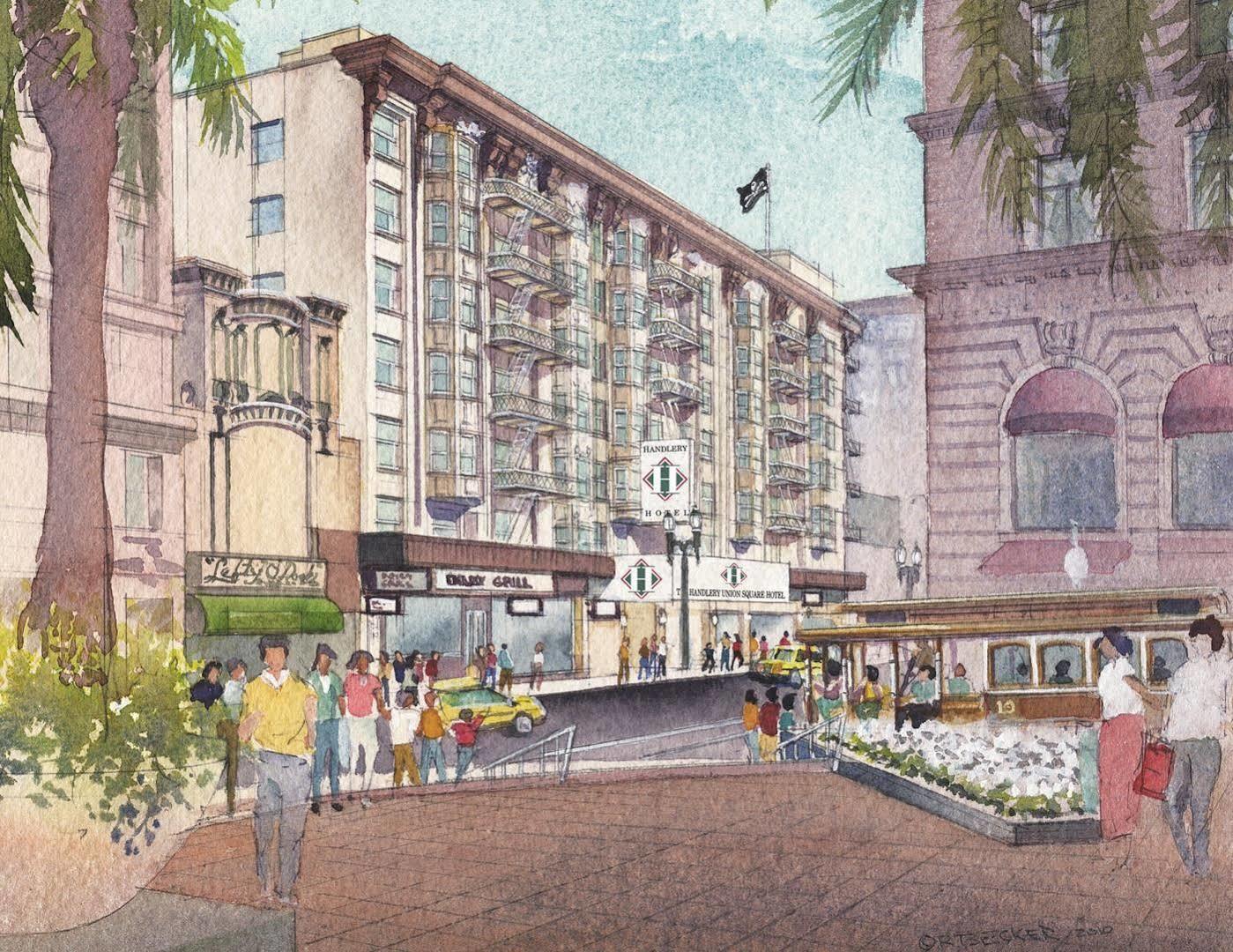 Handlery Union Square Hotel San Francisco Exterior foto